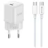 Yison Celebrat C-H7-EU 20W Charger Adapter with Type-C Cable